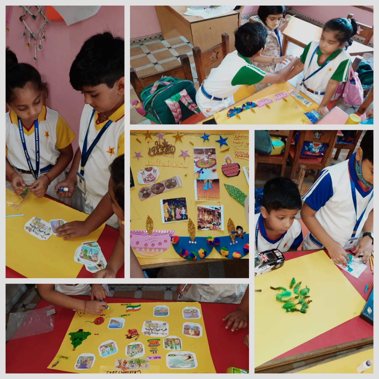 Inter House Collage Making Competition